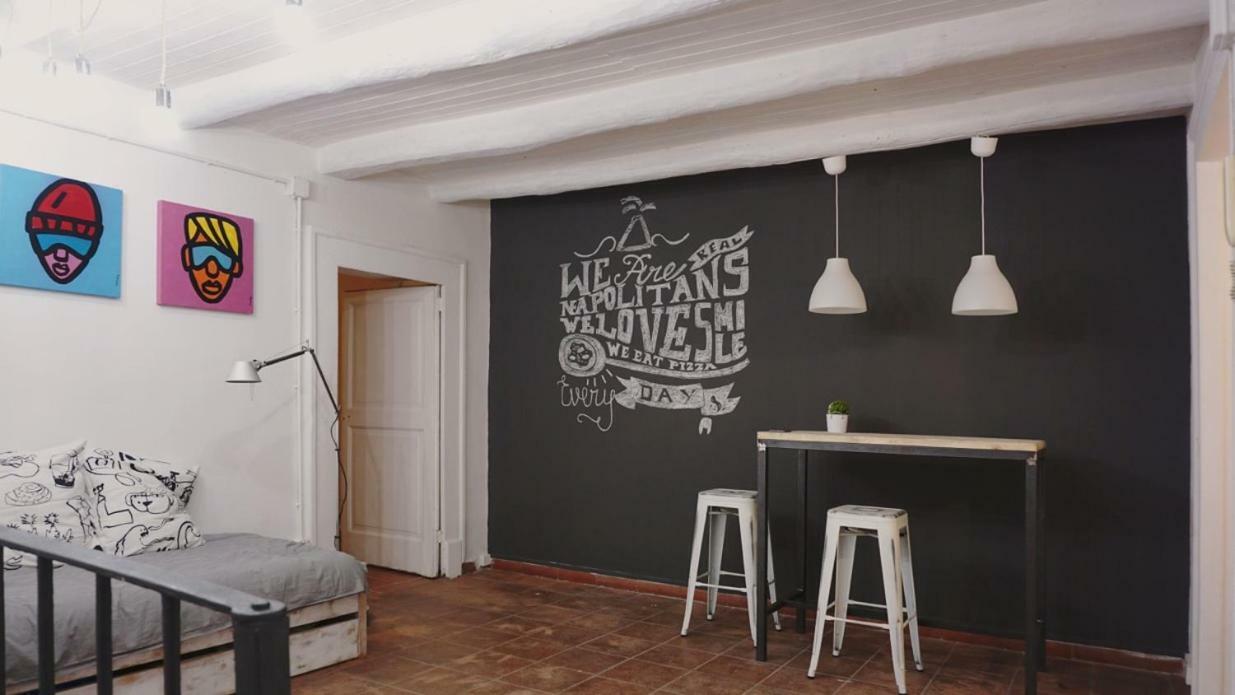 Вилла Art House In The Artist Workspace In The Center Неаполь Экстерьер фото